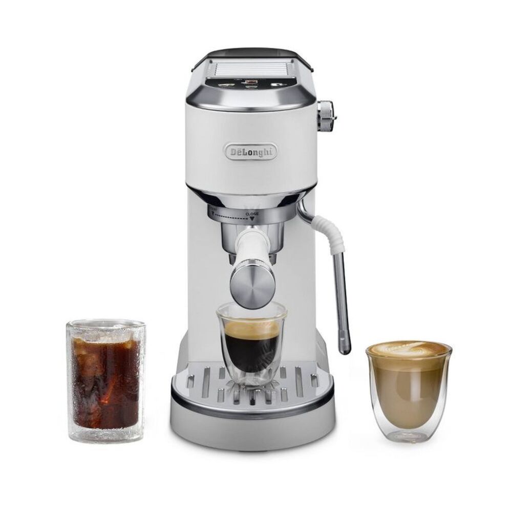 Dedica Duo Espresso and Cold Brew Machine with Milk Frother for Coffee
